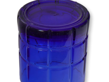 Anchor Hocking Tartan Cobalt Glassware Set