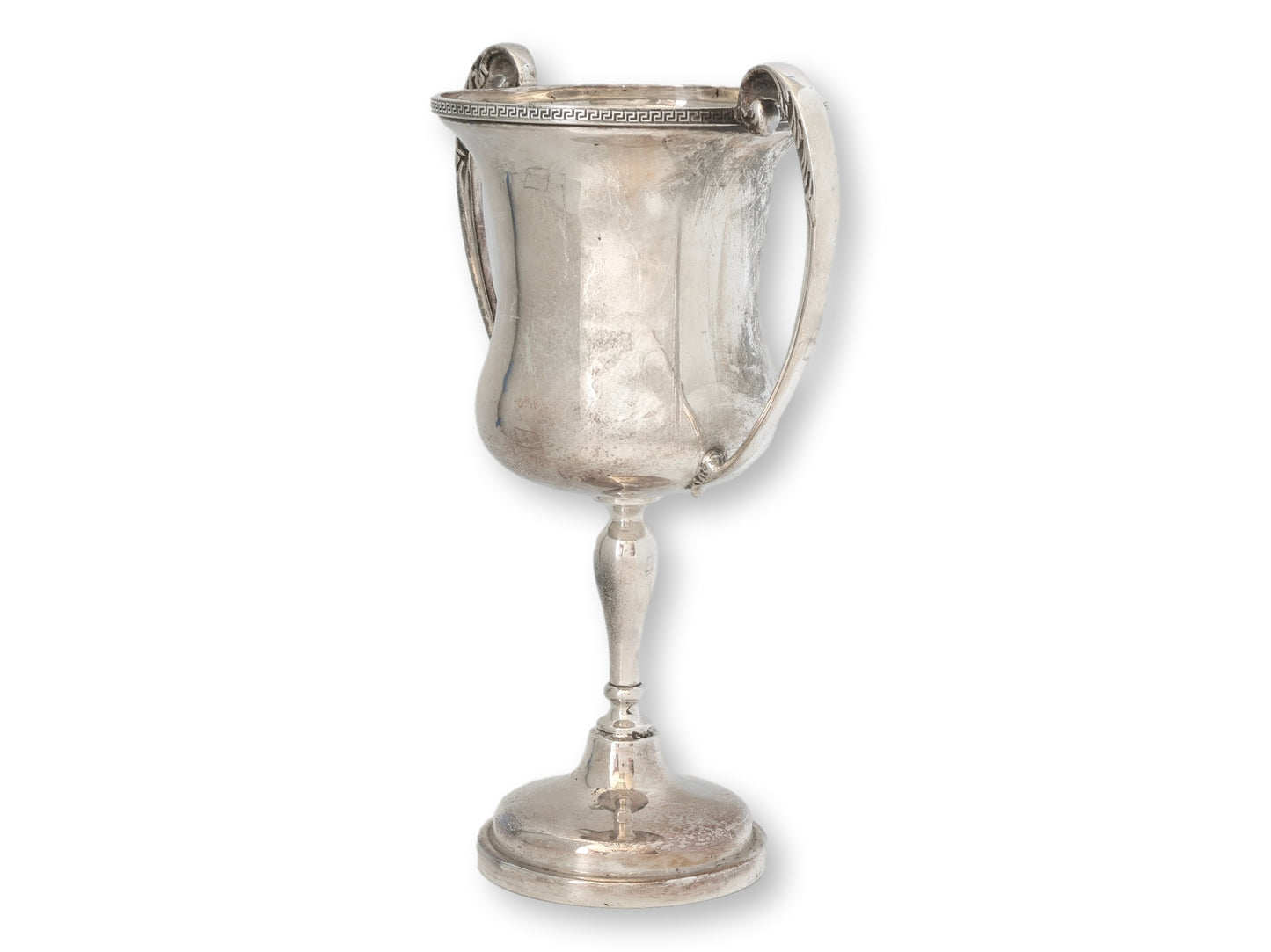 Midcentury 12" English Silver-Plate Trophy