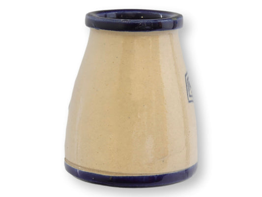 Vintage French Stoneware APETIX Mustard Jar