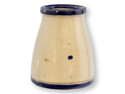 Vintage French Stoneware APETIX Mustard Jar