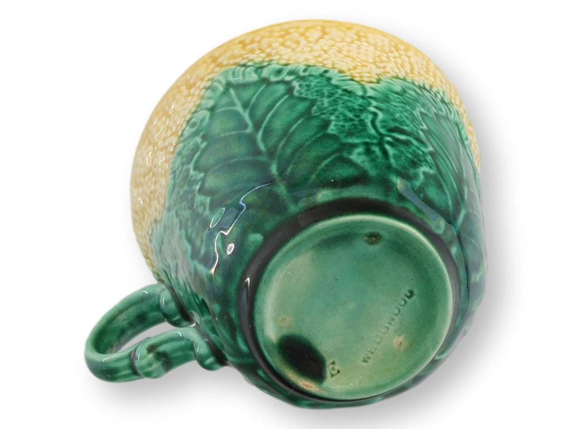 Antique Wedgwood Majolica Sunflower Cup