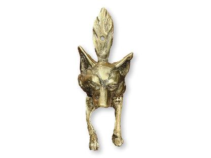 Antique English Fox Door Knocker