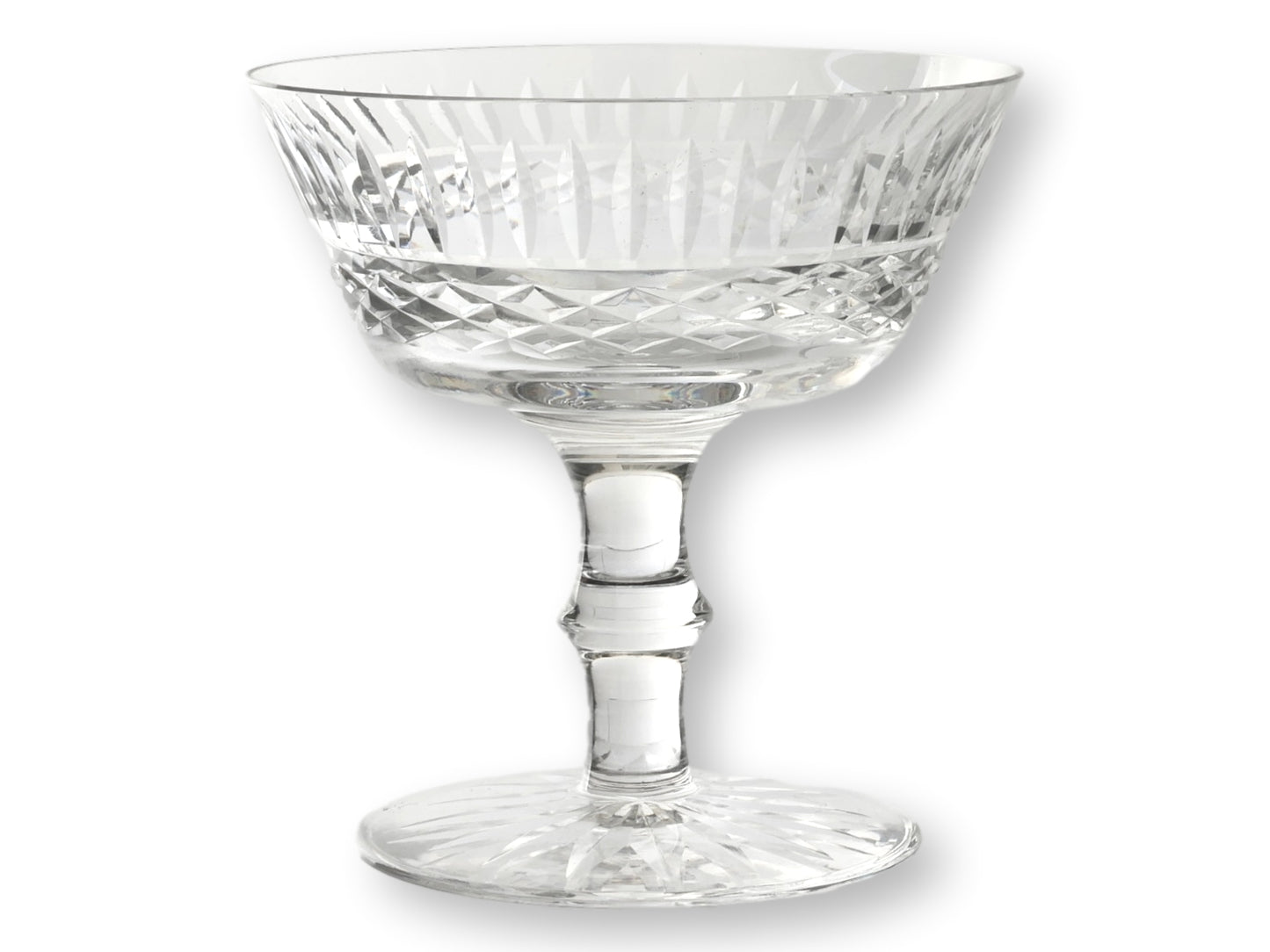 Waterford Maeve Champagne or Tall Sherbet Glasses Pair