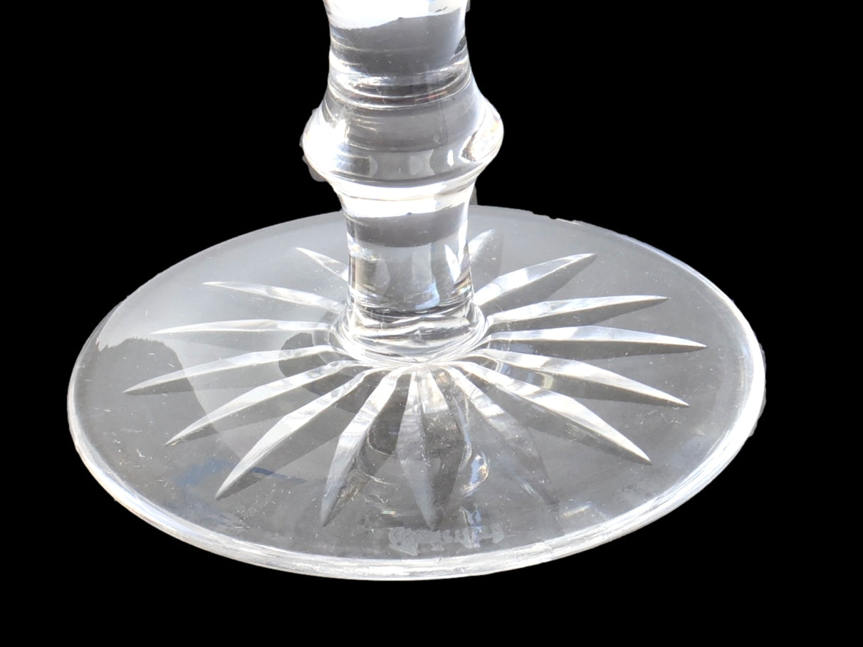 Waterford Maeve Champagne or Tall Sherbet Glasses Pair