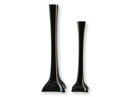 Italian Augusto Dazzi “Eiffel Tower” Art Glass Vases
