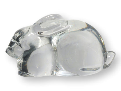 Baccarat Crystal Bunny Rabbit Figurine