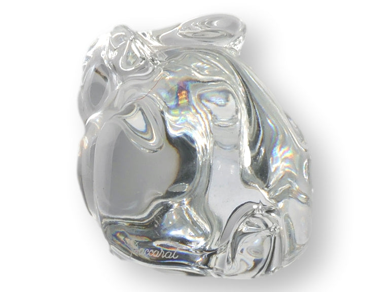 Baccarat Crystal Bunny Rabbit Figurine