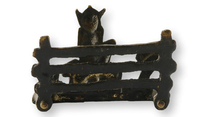 Circa 1900 English Brass Imp Letter Rack