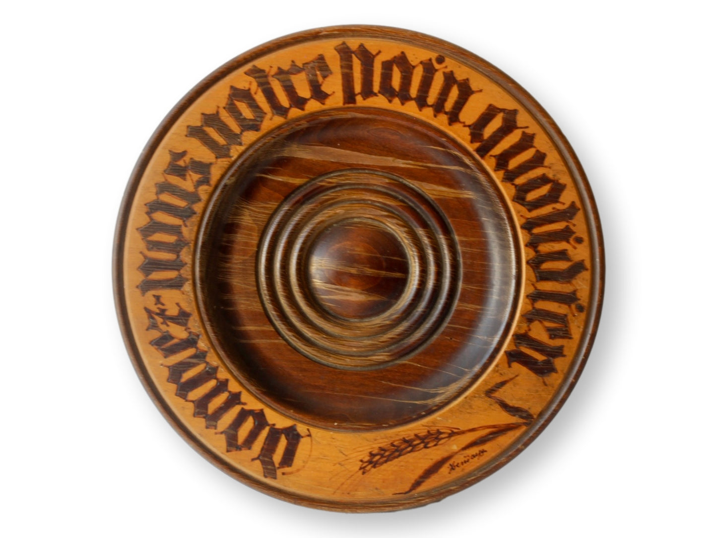 Antique French Carved Bread Board Donnez Nous Notre Pain Quotidien