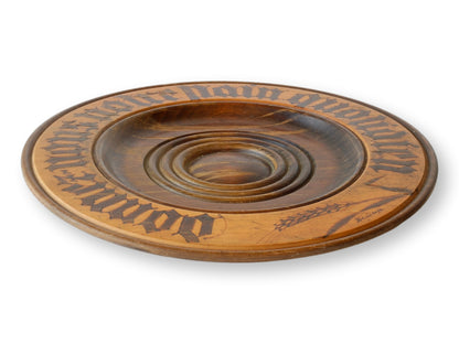 Antique French Carved Bread Board Donnez Nous Notre Pain Quotidien