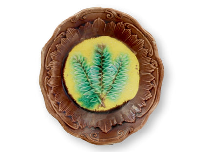 Antique French Majolica Serving Dish