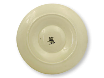 French Gien Majolica Artichoke Serving Plate