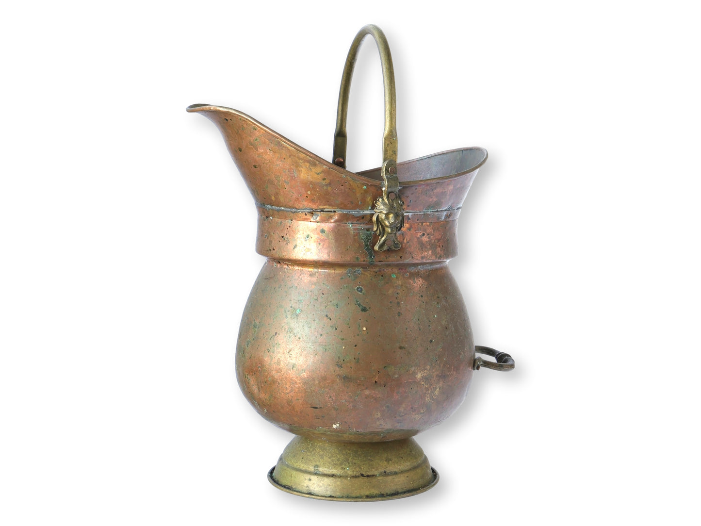 Antique English Copper and Brass Water Pot