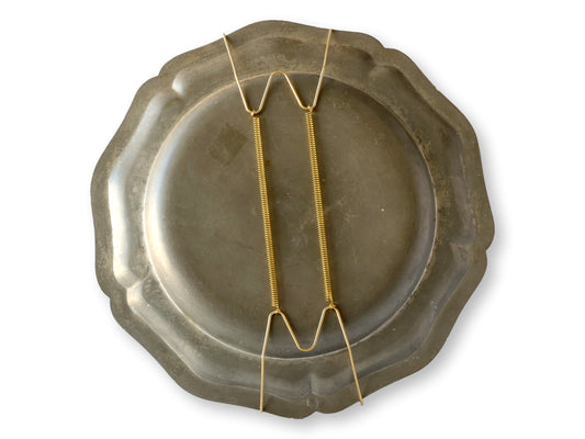 1957 French Equestrian Show Trophy Plate