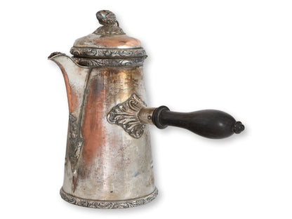 Antique Silverplate Chocolate Pot