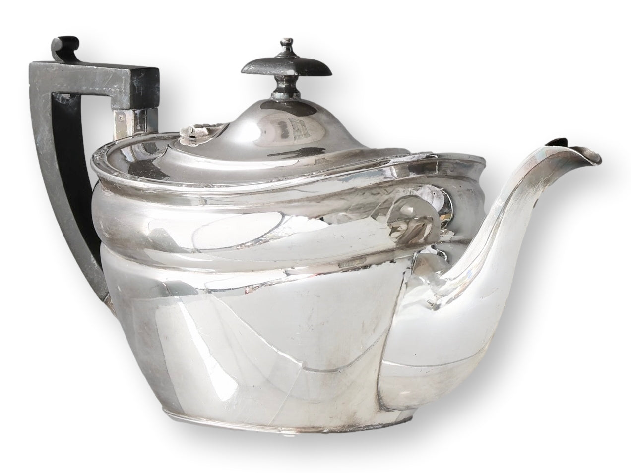 Art Deco English Silver-Plated Tea Set