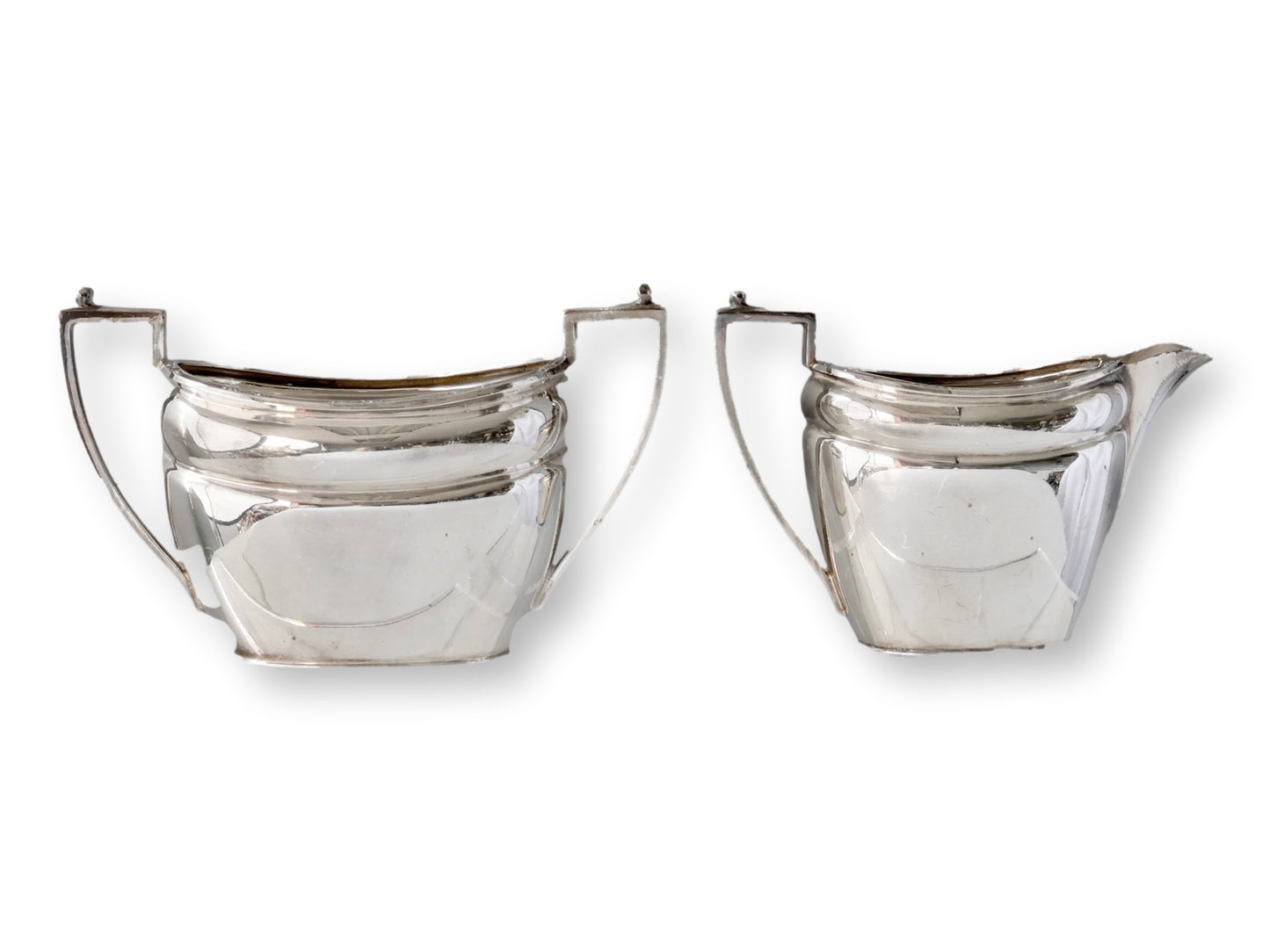 Art Deco English Silver-Plated Tea Set