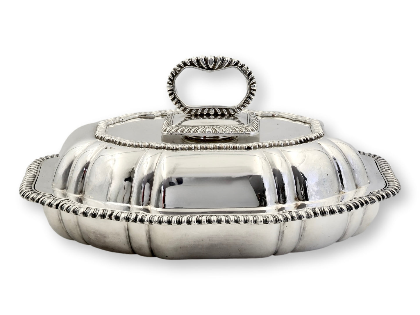 Early 1900s English Walker & Hall Vegetable Dish