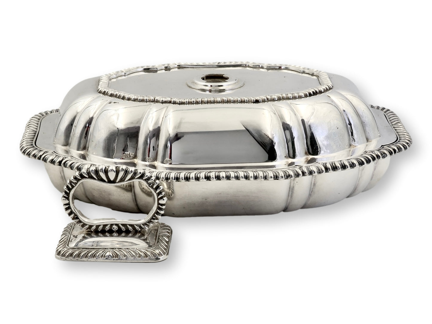 Early 1900s English Walker & Hall Vegetable Dish