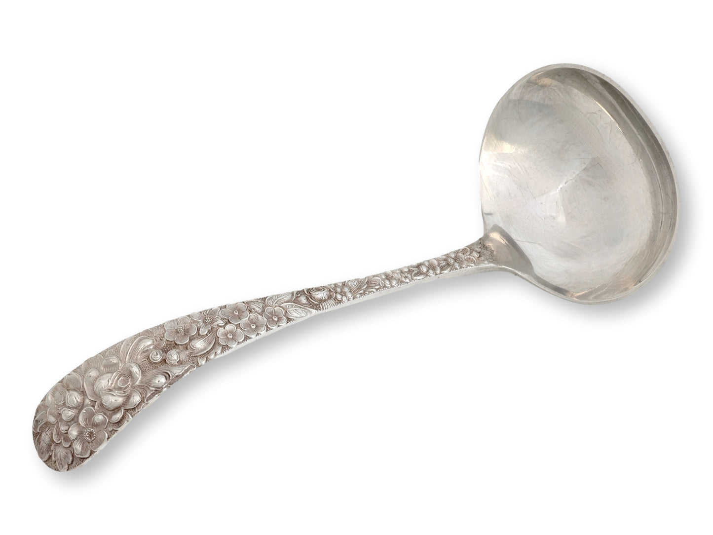 Stieff Rose Sterling Gravy and Sauce Ladles Set of 2