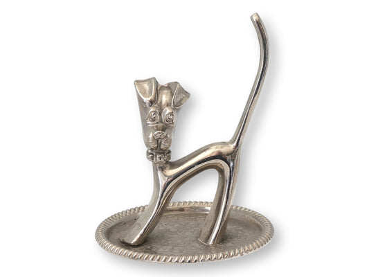 Art Deco Style Dog Ring Holder