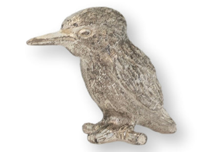Mid-20th English Silverplate Baby Bird Paperweight