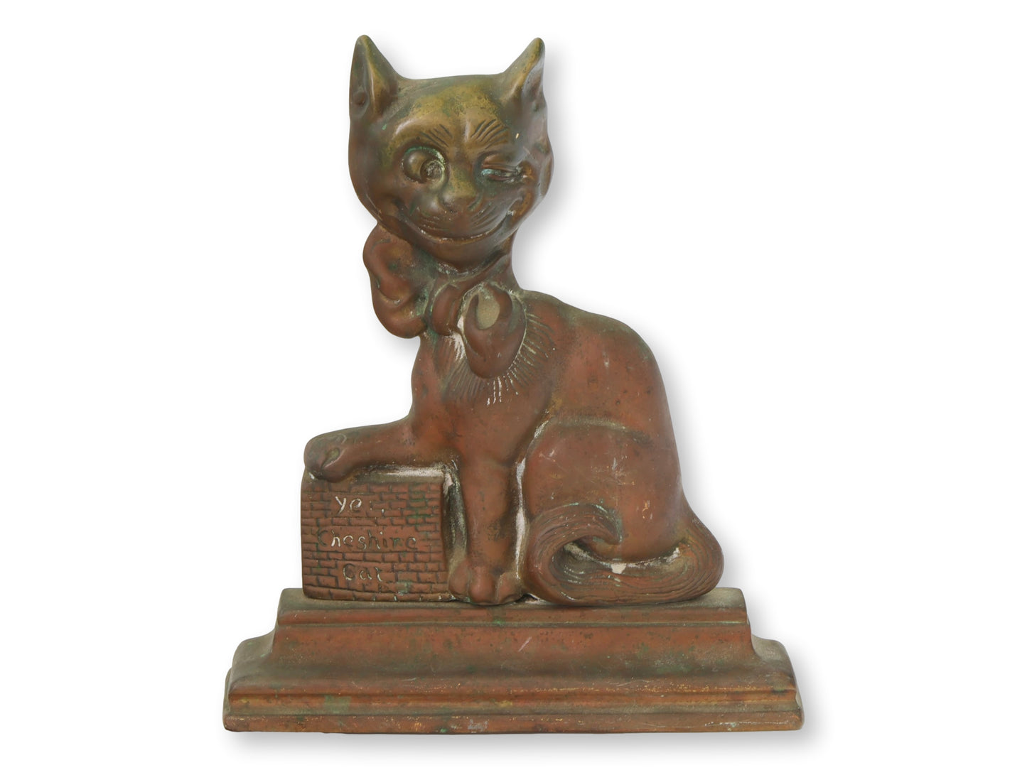 Vintage Cheshire Cat Doorstop
