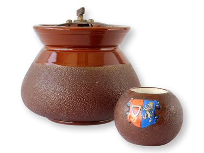 Early 1900s Oxford University Stoneware Smoking Set