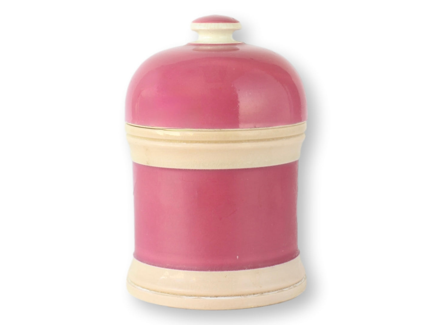 Antique French Pink Apothecary Jar