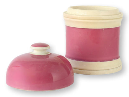 Antique French Pink Apothecary Jar