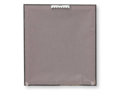 Framed Antique English Horse Brass – Prince of Wales Medallion