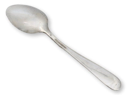 Kirk Stieff Rose Pattern Sterling Silver Teaspoons, Set of 7