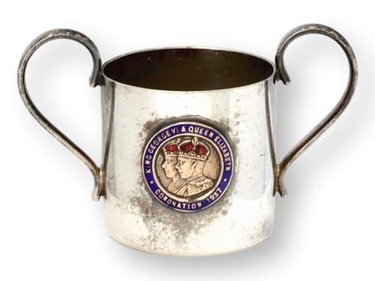 King George VI & Queen Elizabeth Coronation Mini Trophy Cup