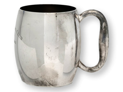 Silverplate Yacht Club Trophy Mug