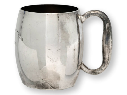 Silverplate Yacht Club Trophy Mug
