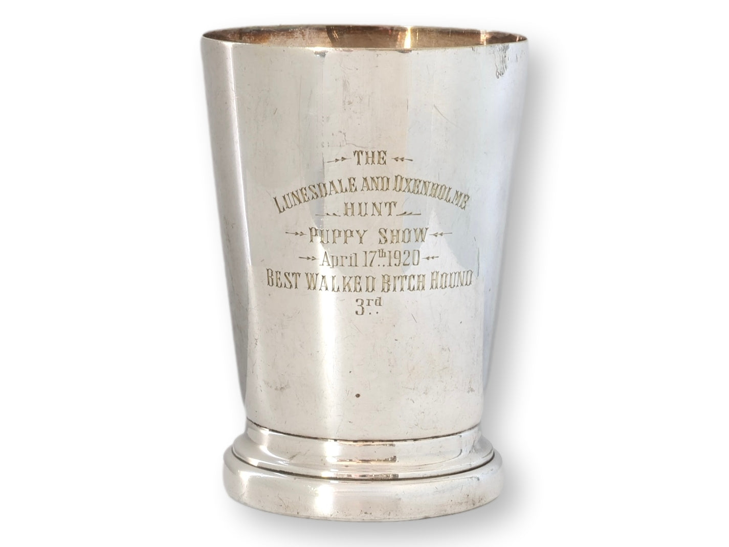 April 17th 1920 - Lunesdale and Oxenholme Hunt Puppy Show