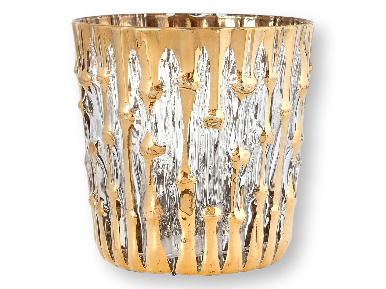 1960s Imperial Glass Bamboo Tumblers, Set of 5