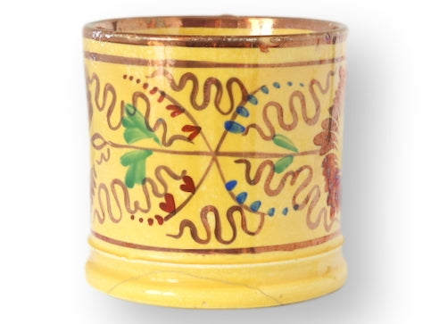 c.1820 English Canary Yellow Lustre Child’s Cup