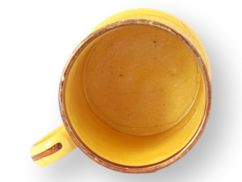 c.1820 English Canary Yellow Lustre Child’s Cup