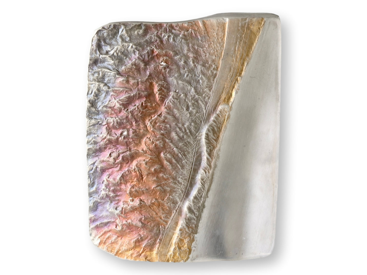 1980s Helgi Joensen Signed Brutalist Vase