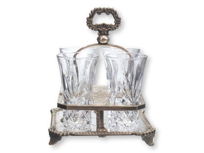1904 Mappin & Webb Farming Trophy Shot Glass Set