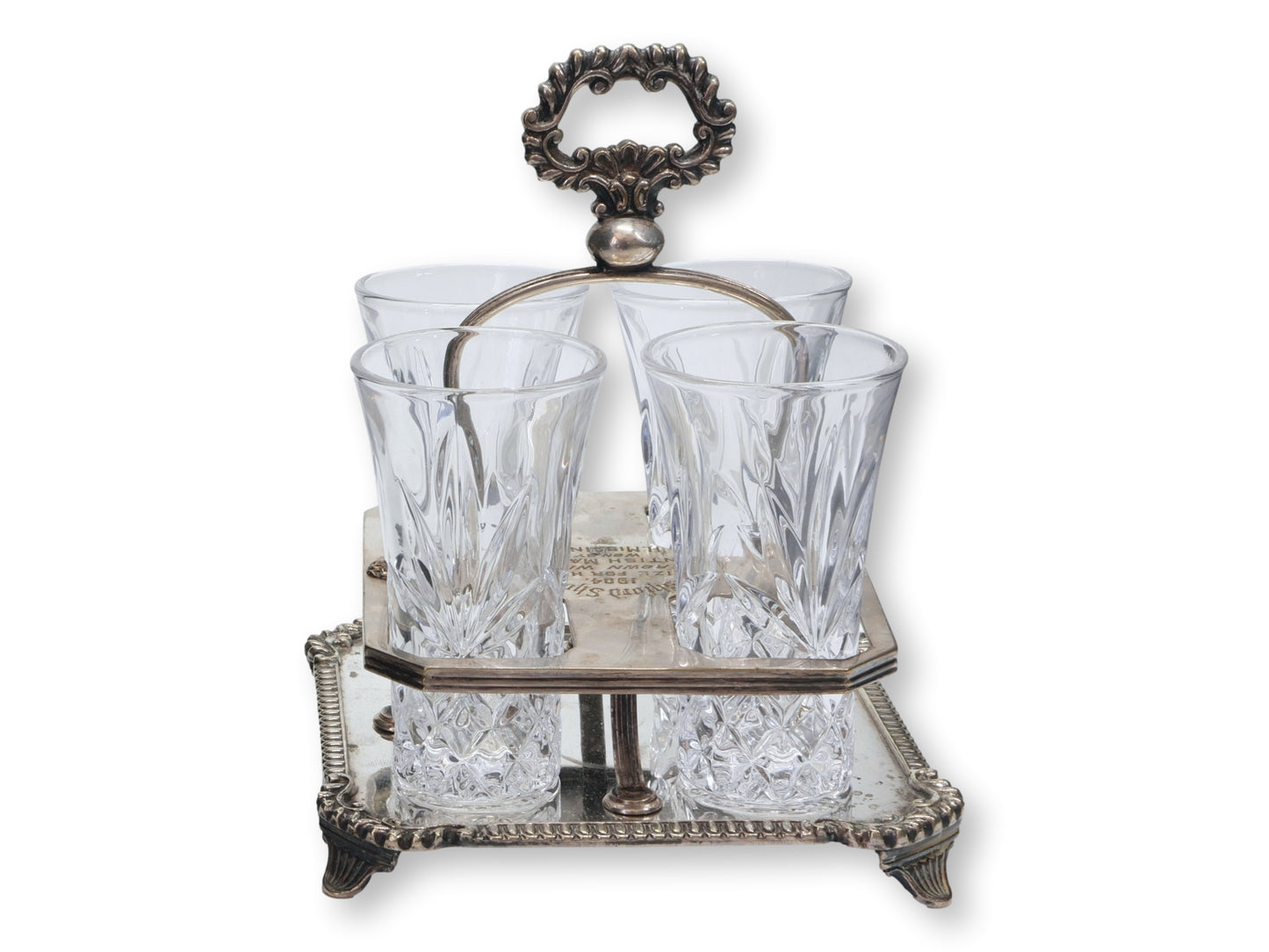 1904 Mappin & Webb Farming Trophy Shot Glass Set