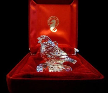 Waterford “Four Calling Birds” Crystal Ornament – 1998