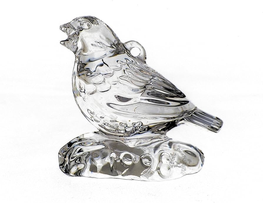 Waterford “Four Calling Birds” Crystal Ornament – 1998