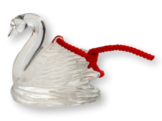 Waterford “Seven Swans A-Swimming” Crystal Ornament – 2001