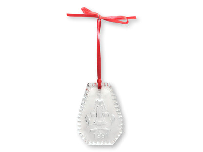 1991  Waterford Crystal "Eight Maids A-Milking" Ornament