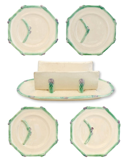 Antique Longchamps French Asparagus Serving Set