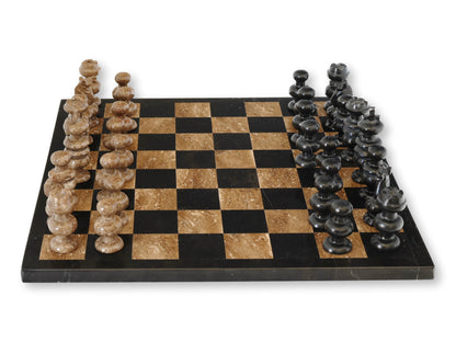 Midcentury Italian Marble Chess Set