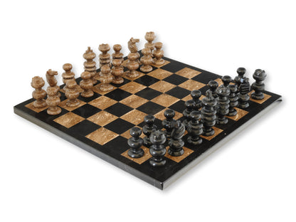 Midcentury Italian Marble Chess Set