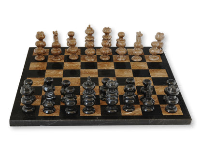 Midcentury Italian Marble Chess Set
